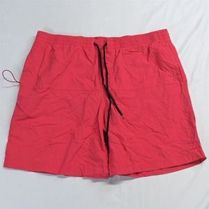 Columbia XL x 8" Red Baggies Mesh‎ Lined Swim Trunks Shorts